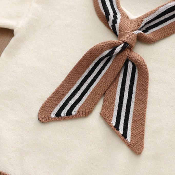 2-piece natural Knit Cotton Set