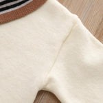2-piece natural Knit Cotton Set