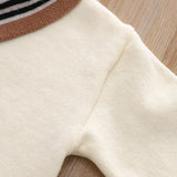2-piece natural Knit Cotton Set