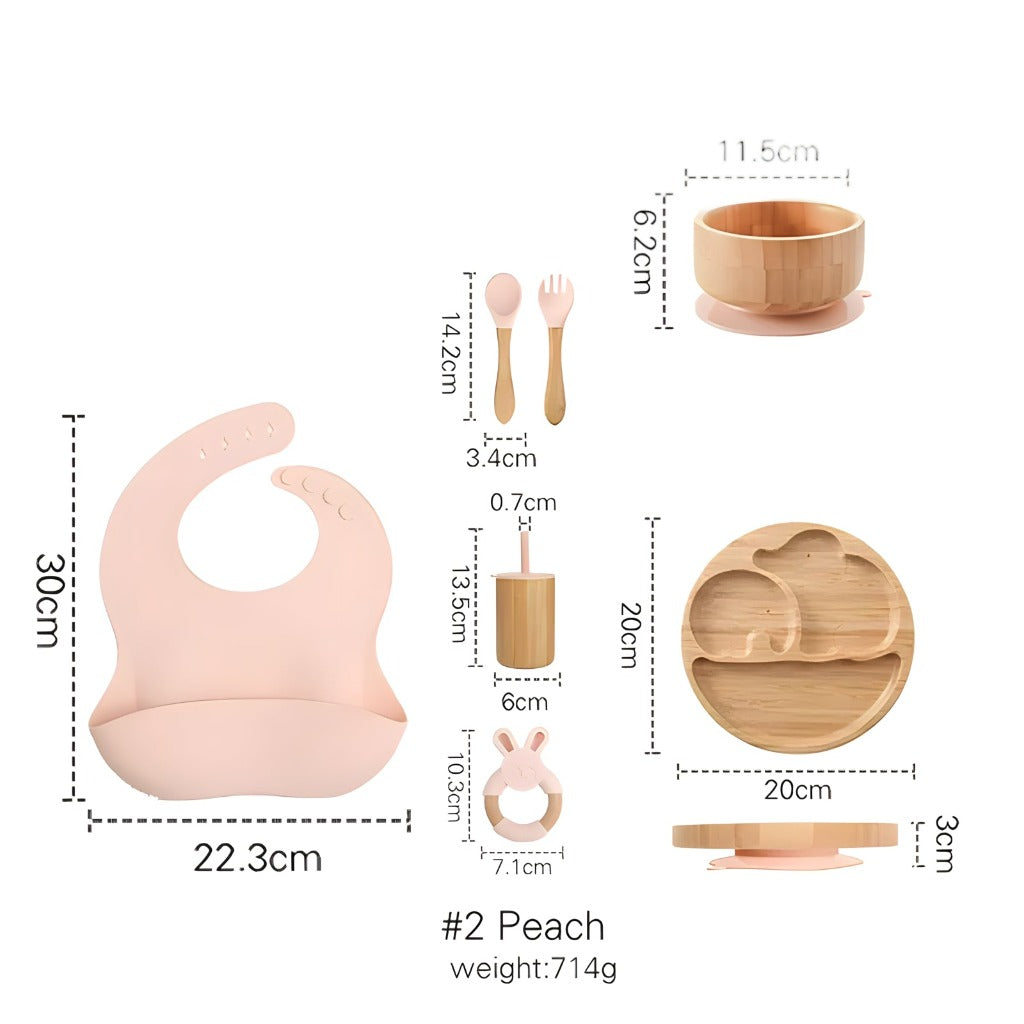 7-Piece Eco-Friendly Baby Gift Set