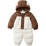 Unisex Cozy Explorer One-Piece Winter Snowsuit