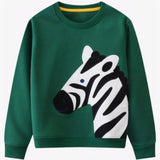 Boys' Cotton Animal Sweatshirts