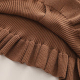 Cocoa Bear Knit Pants & Cardigan Set