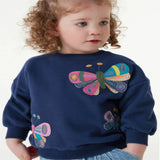 Girls' Butterfly Graphic Sweatshirt
