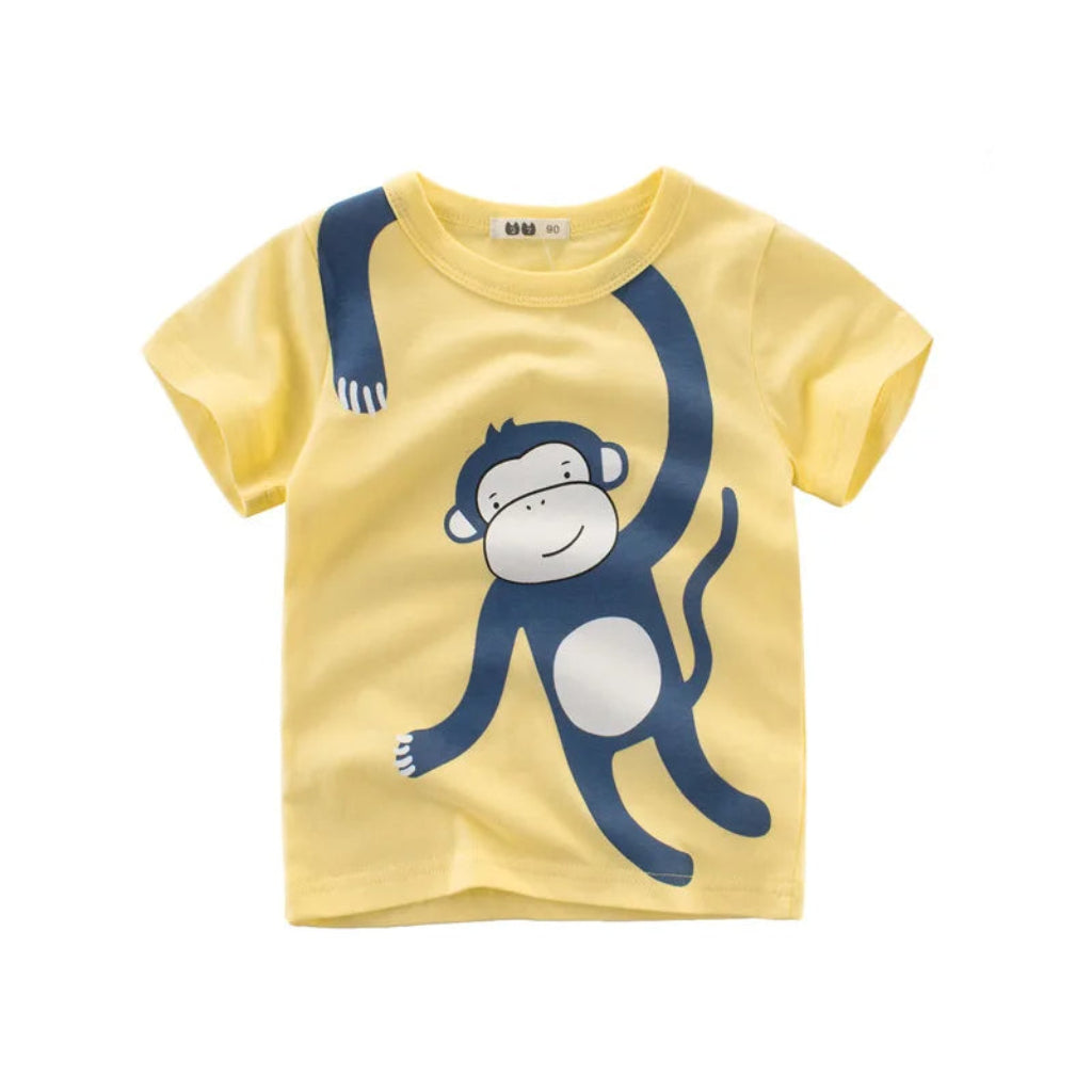 Wild Whimsy Kids Animal Print Tee