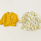 Dress & Cardigan Verona Girls' Set