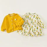 Dress & Cardigan Verona Girls' Set