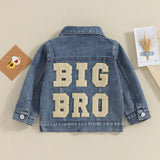Big Bro Denim Jacket for Boys