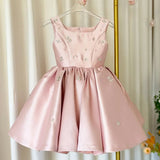 Robe classique à carreaux pour fille