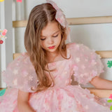 Floral Flower Girl Elegant Dress