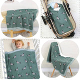 Dog Pattern Cotton Blanket