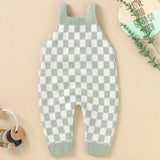 Frankie Check 1-Piece Overalls