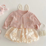 Rosy 2-Piece Baby Pink Set