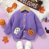 Spooky Unisex Halloween Cardigan