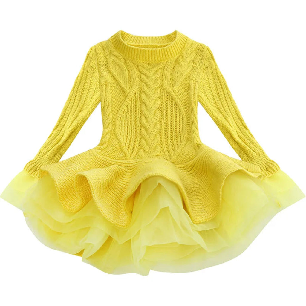 Vestido clásico a cuadros para niña
