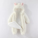 Body de conejo tejido para bebés y niños pequeños