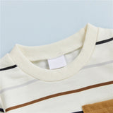 Toddlers' Striped 2-Piece Loungewear Set