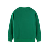 Boys' Green Construction Cars Sweatshirt
