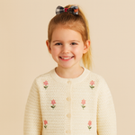 4-Piece Ribbon Bow Hair Clips