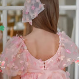 Floral Flower Girl Elegant Dress