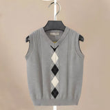 Little Gentlemen Sleeveless Vest and Bottom Set