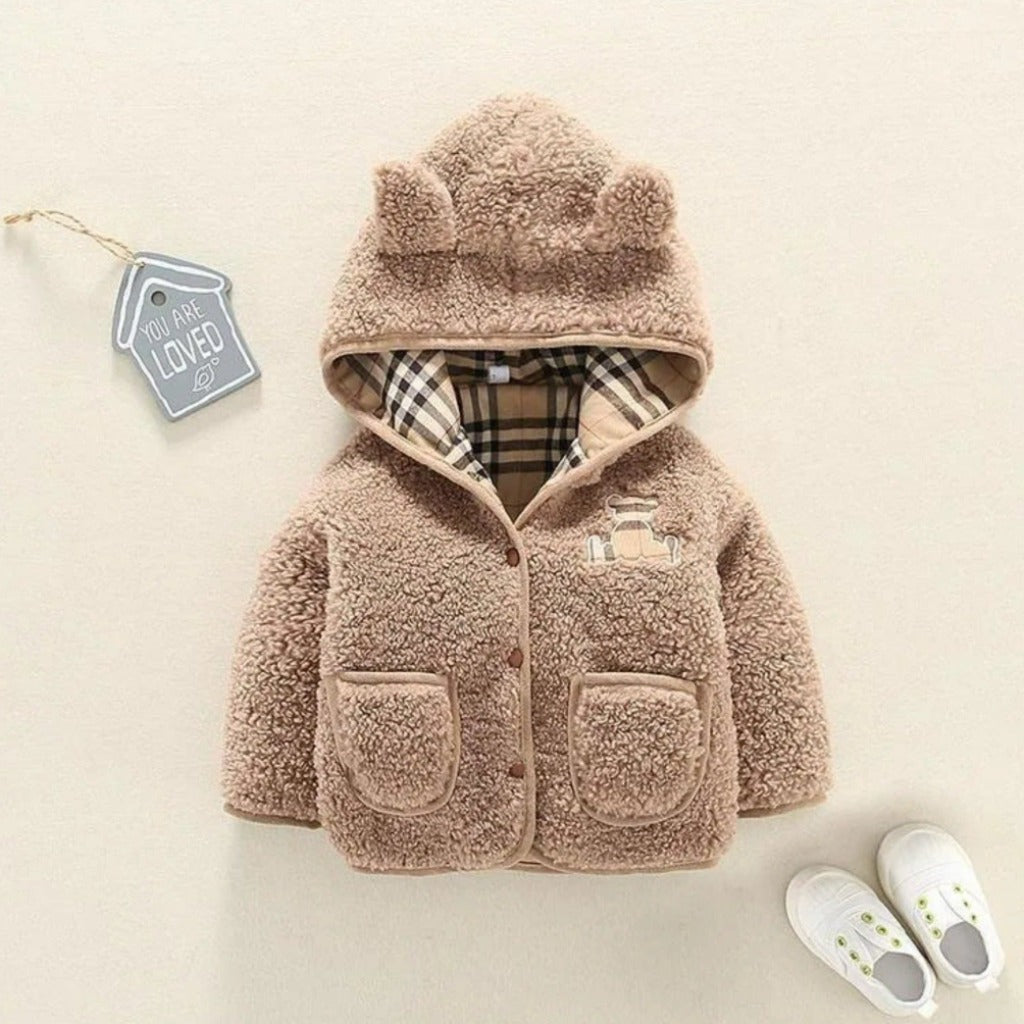 Baby Bear Winter Hoodie - ONEAKIDS