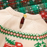 Boys' Christmas Pattern Sweater
