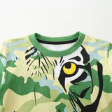 Zebra Boys' Cotton Sweatshirt
