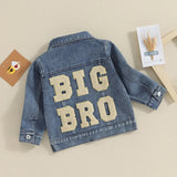 Big Bro Denim Jacket for Boys