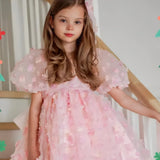 Floral Flower Girl Elegant Dress