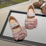 Bow Detail MIU Princess Shoes
