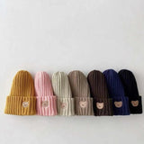 WINTER EMBROIDERED WOOL BEANIE - ONEAKIDS