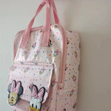 Pink Girls' Cartoon Character Backpack