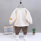 Unisex Cartoon Animal Sweatshirt Sets