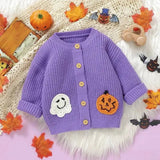 Spooky Unisex Halloween Cardigan