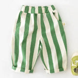 Baby & Toddler Striped Unisex Pants