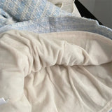 Snow Club Plush Chic Coat & Skirt Set