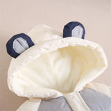 Unisex Winter Plush Windproof Jumpsuit