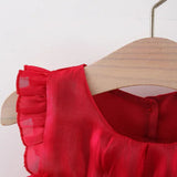 Holiday Chiffon Party Girls’ Dress