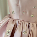 Robe classique à carreaux pour fille