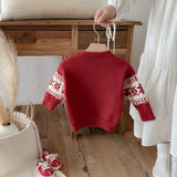 Unisex Knitted Fair Isle Sweater
