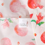 Pomegranate Cotton Dress for Girls