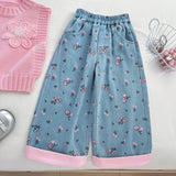 Pastel Floral Winter 3 Piece Outfit