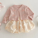Rosy 2-Piece Baby Pink Set