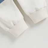 Toddlers' Unisex Colorblock Patch Sweater Set