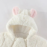 Body de conejo tejido para bebés y niños pequeños