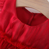 Holiday Chiffon Party Girls’ Dress