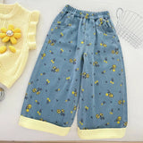 Golden Bloom Cotton 3 Piece Set
