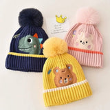 Premium Winter Beanies with Embroidered Animals