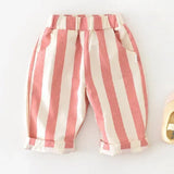 Baby & Toddler Striped Unisex Pants